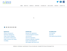 Tablet Screenshot of nivansys.com